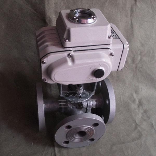 Q946F電動四通球閥