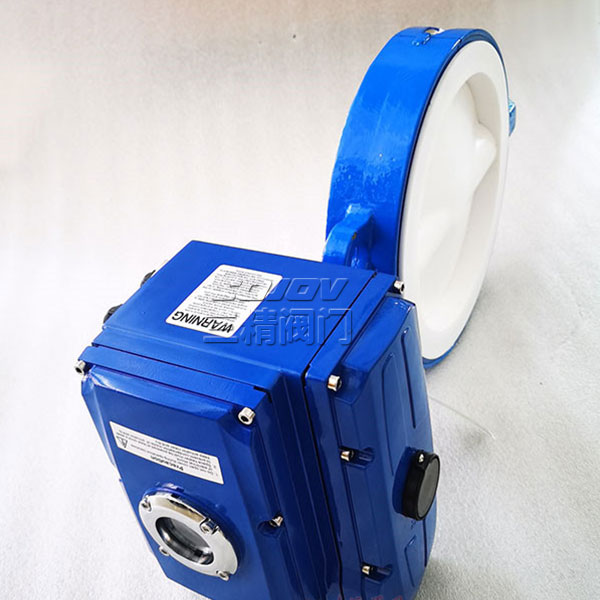 D971F46電動襯氟蝶閥