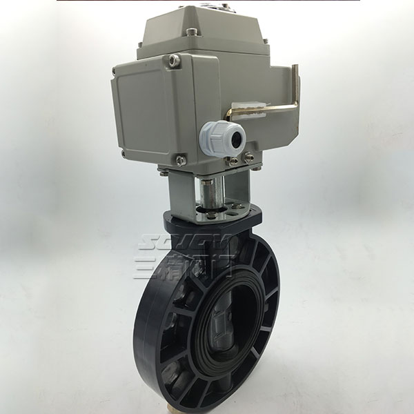 D971S電動塑料蝶閥