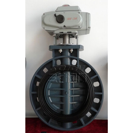 D971S電動塑料蝶閥