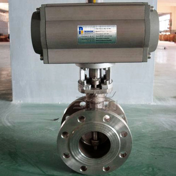 D643H氣動三偏心蝶閥