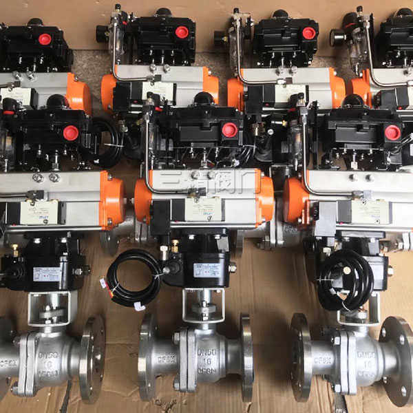 FBQ641F防爆氣動球閥