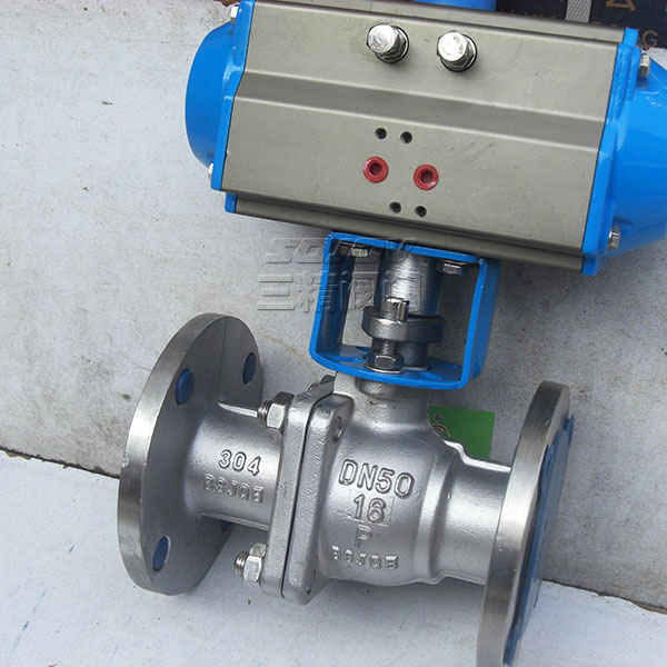 Q641F氣動高平臺球閥