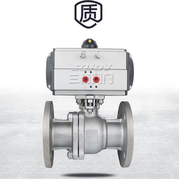 Q641F氣動高平臺球閥