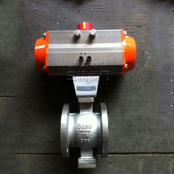 VQ677F氣動V型球閥