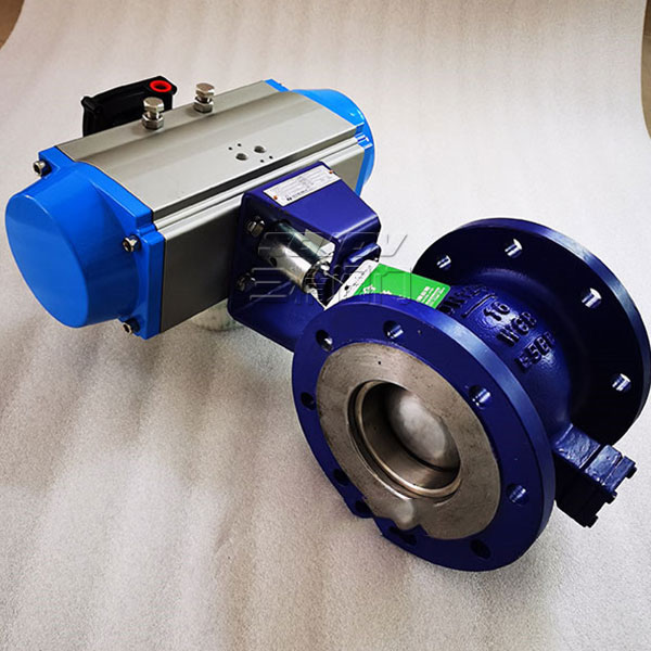 VQ677F氣動V型球閥