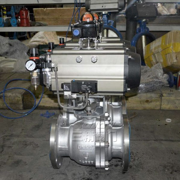 Q647F氣動固定式球閥