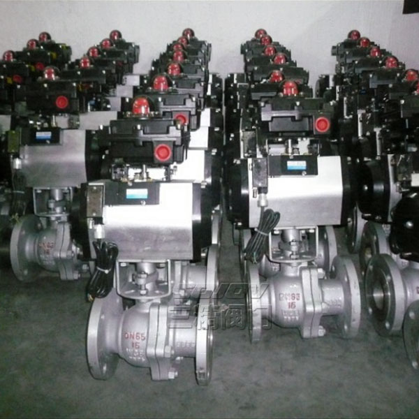 Q647F氣動固定式球閥