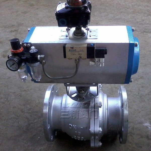 Q647F氣動固定式球閥