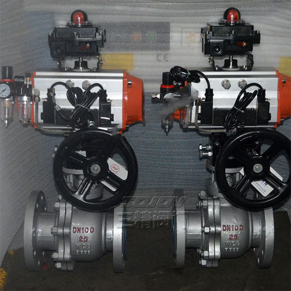 Q641F氣動O型切斷球閥