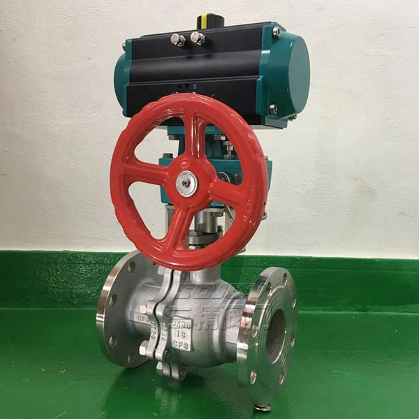 Q641F氣動O型切斷球閥