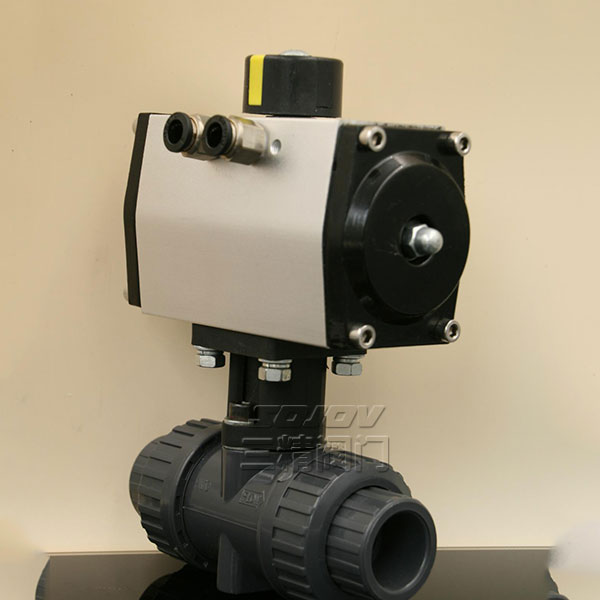 Q611S氣動塑料球閥