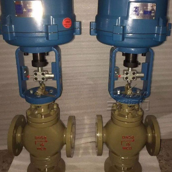 SZDLQ/X電子式電動三通合流(分流)調節閥