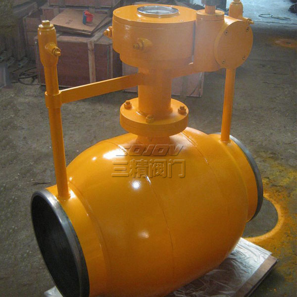 直埋式放散全焊接球閥
