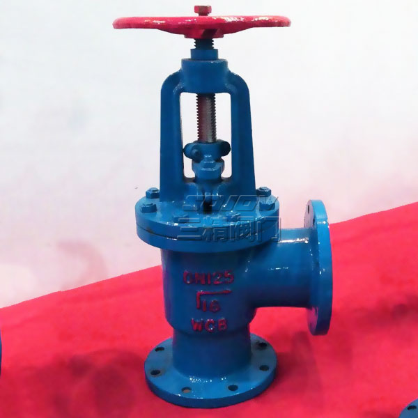 J44F46襯氟角式截止閥