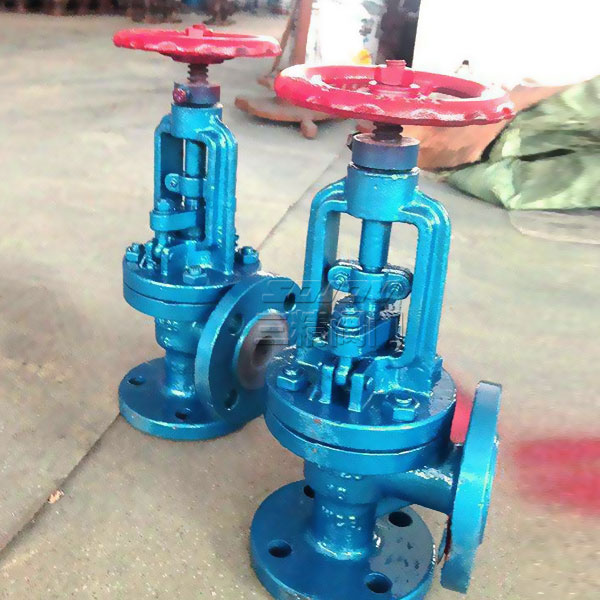 J44F46襯氟角式截止閥