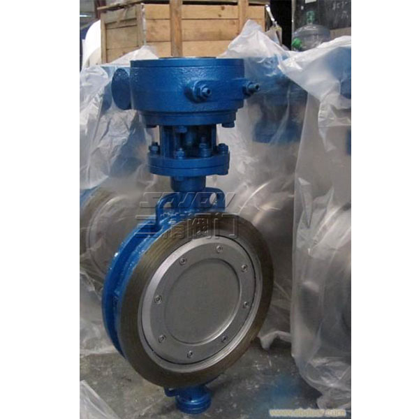 D373H對(duì)夾式金屬硬密封蝶閥