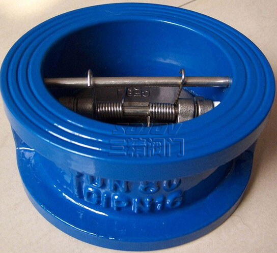 H76X對(duì)夾蝶型旋啟式止回閥