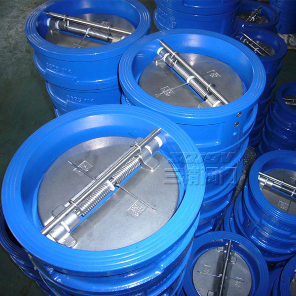 H76X對(duì)夾蝶型旋啟式止回閥