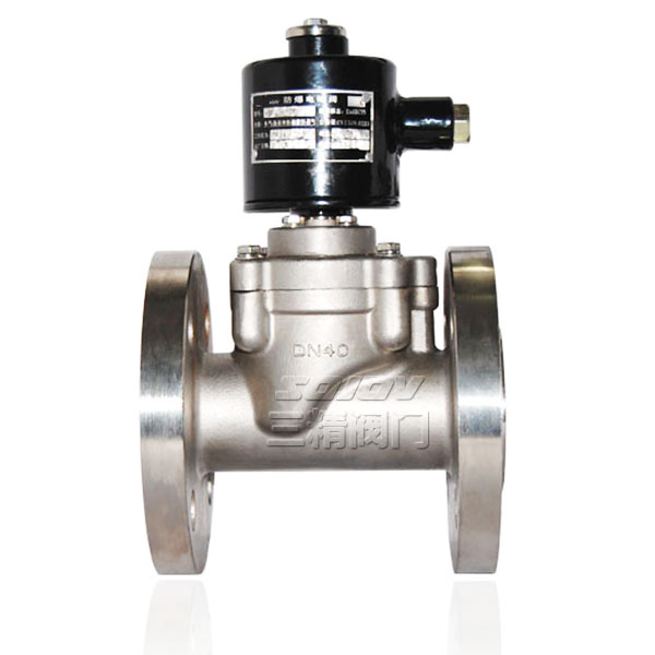 不銹鋼法蘭防爆電磁閥