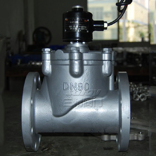 不銹鋼法蘭防爆電磁閥