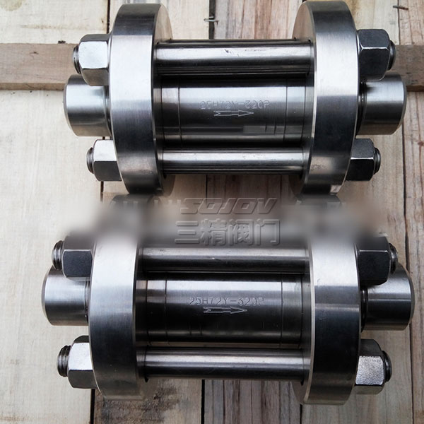 H72Y對(duì)夾式高壓止回閥