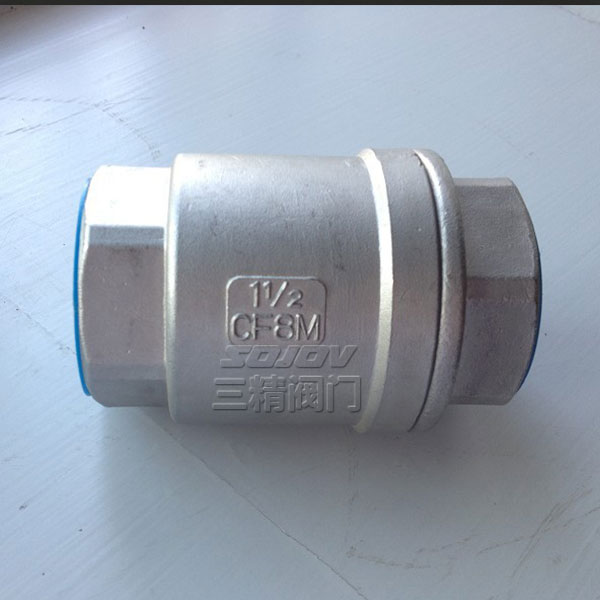 H12W螺紋式不銹鋼止回閥