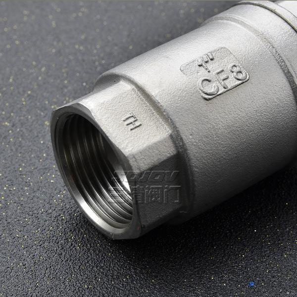 H12W螺紋式不銹鋼止回閥