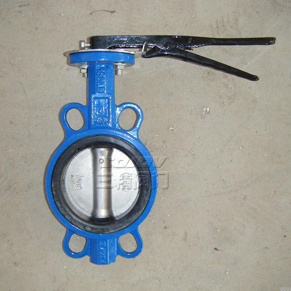 D71X手動對夾式軟密封蝶閥