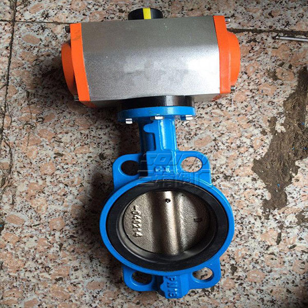 D671X氣動對夾式蝶閥