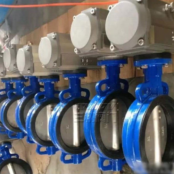 D671X氣動對夾式蝶閥