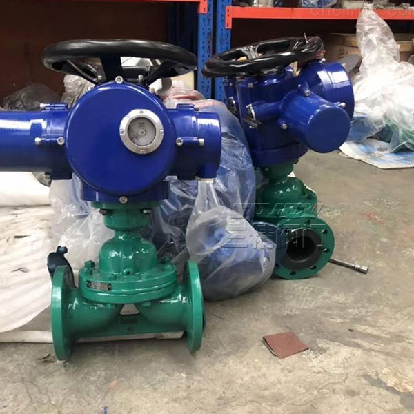 G941J電動襯膠隔膜閥