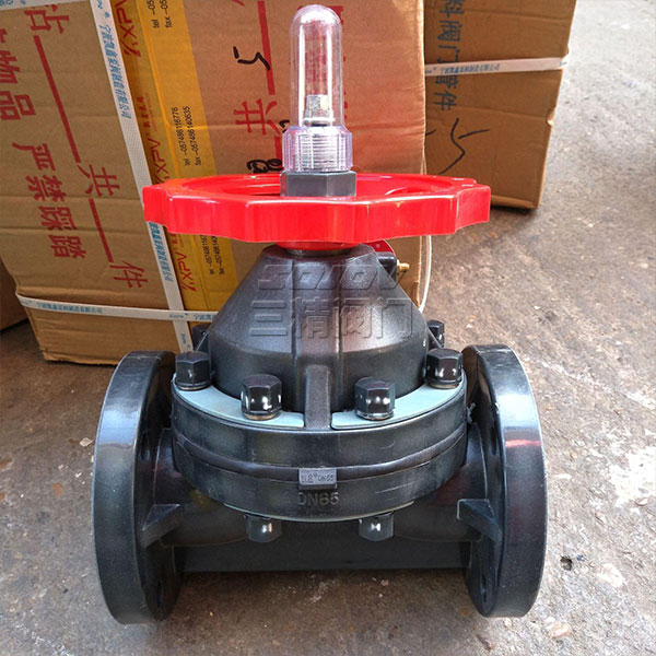 G41W塑料隔膜閥,增強聚丙烯隔膜閥