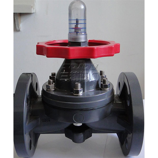 G41W塑料隔膜閥,增強聚丙烯隔膜閥