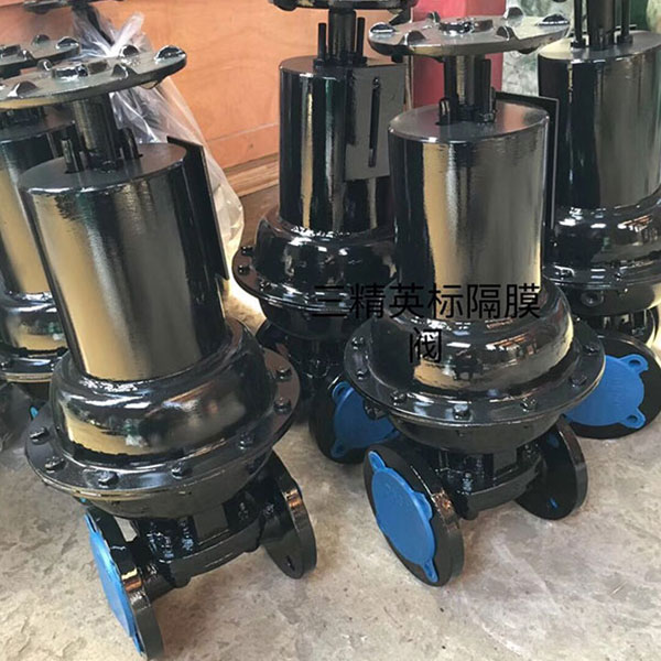 EG6k41wJ英標氣動襯膠隔膜閥 (常開式)