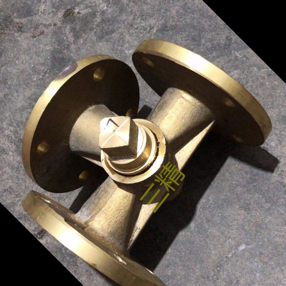 X44W三通全銅旋塞閥