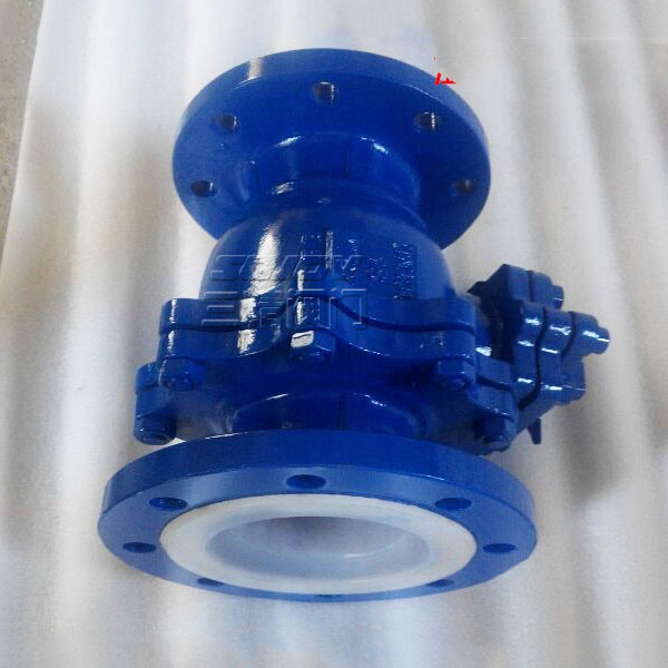 FQ41F襯氟放料球閥