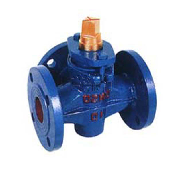 X44T-1.0三通銅芯旋塞閥