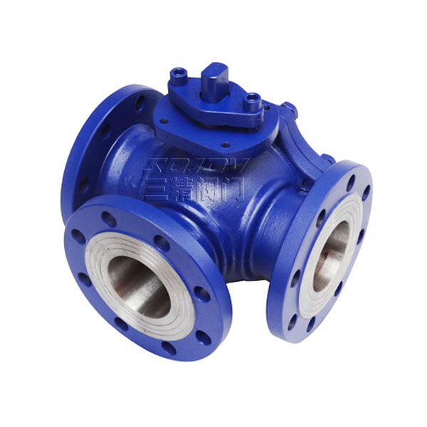 Q44F三通L型球閥  Q45F三通T型球閥