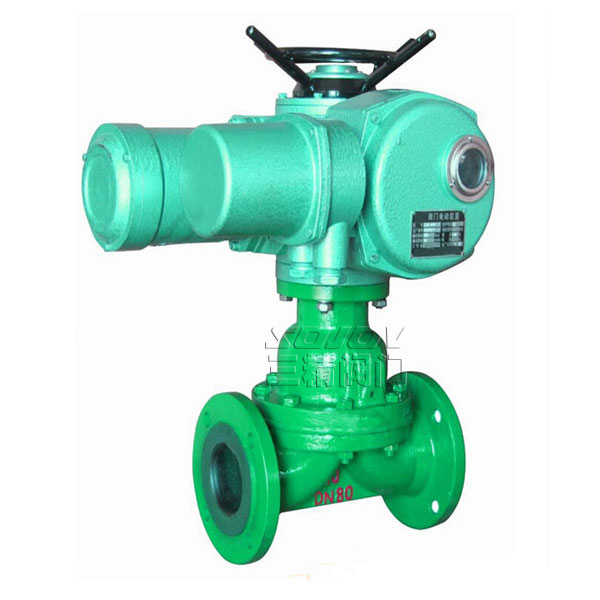 G941J電動襯膠隔膜閥