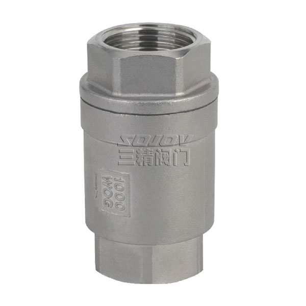 H12W螺紋式不銹鋼止回閥