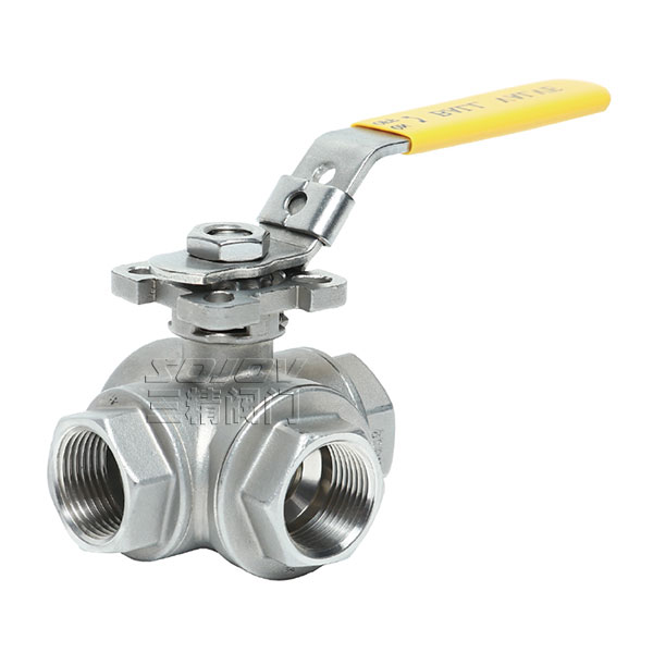 Q14F/Q15F螺紋三通球閥