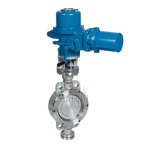 D973H電動對夾式金屬硬密封蝶閥