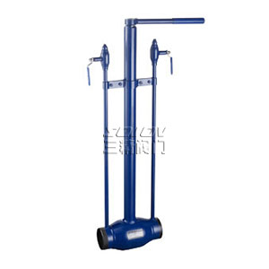 雙放散加長桿焊接球閥