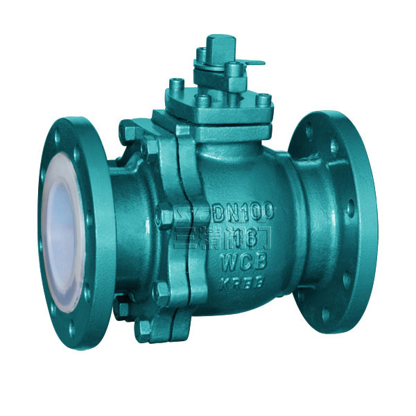 Q41F46-16C襯氟球閥