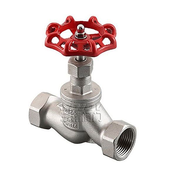 J11W螺紋不銹鋼截止閥