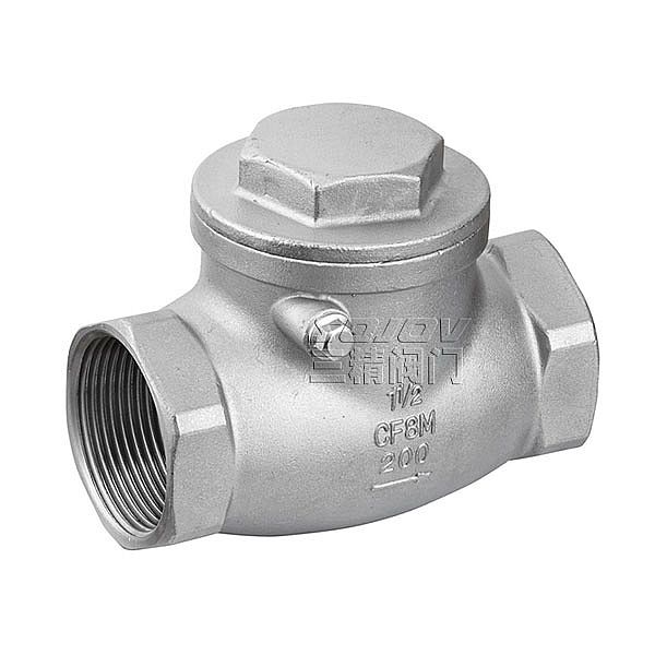 H14W不銹鋼內螺紋旋啟止回閥