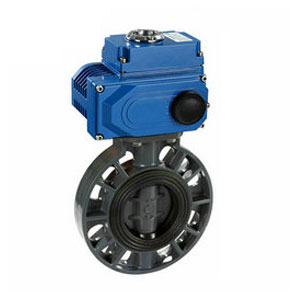 D971S電動(dòng)塑料蝶閥